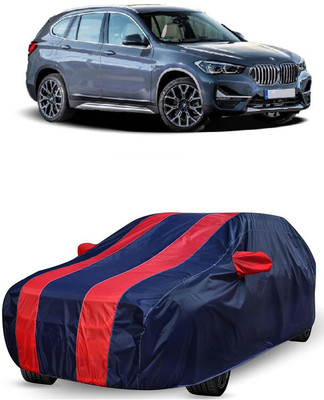 ANTOFY Car Cover For BMW X1 (With Mirror Pockets)(Red, Blue)