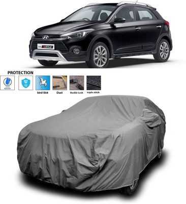 PAGORA Car Cover For Hyundai i20 Active (With Mirror Pockets)(Grey)