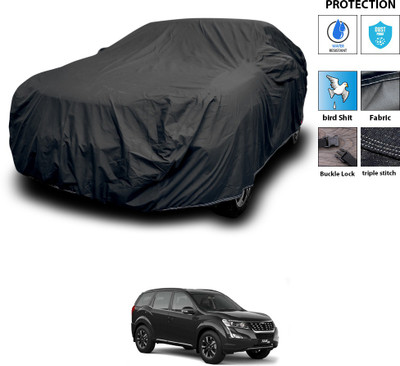 CODOKI Car Cover For Mahindra XUV500 W10 1.99 mHawk (With Mirror Pockets)(Black)