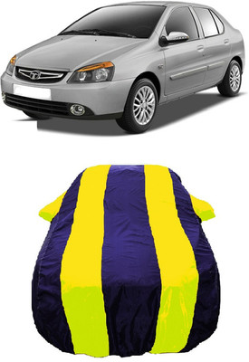 Wegather Car Cover For Tata Indigo eCS (With Mirror Pockets)(Yellow)