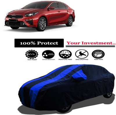 Amexride Car Cover For Kia Cerato (With Mirror Pockets)(Multicolor)