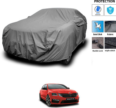 PAGORA Car Cover For Skoda Octavia RS 245 (With Mirror Pockets)(Grey)
