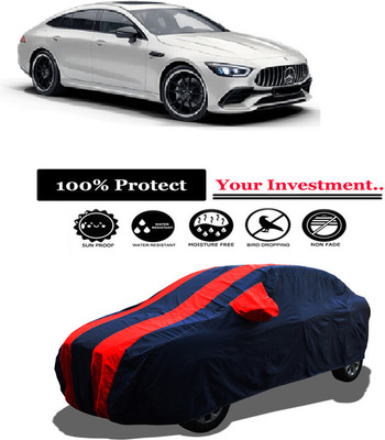 Amexride Car Cover For Mercedes Benz AMG GT 4-Door Coupe GT 63S Diesel (With Mirror Pockets)(Red)