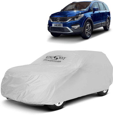 Kingsway Car Cover For Tata Hexa (Without Mirror Pockets)(Silver, For 2016, 2017, 2018, 2019, 2020 Models)