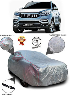 PAGORA Car Cover For Mahindra XUV 700 (With Mirror Pockets)(Silver)