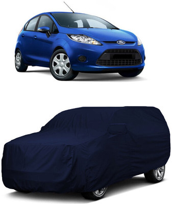 ANTOFY Car Cover For Ford Fiesta LX (With Mirror Pockets)(Blue)