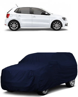 ANTOFY Car Cover For Volkswagen Polo GT 1.5 TDI Diesel (With Mirror Pockets)(Blue)
