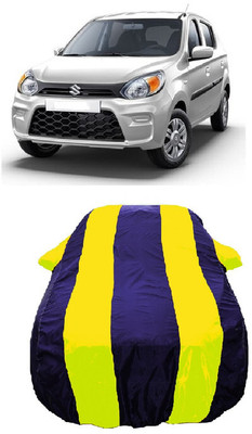 Wegather Car Cover For Maruti Suzuki Alto 800 LXI Petrol (With Mirror Pockets)(Yellow)