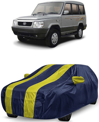 ANTOFY Car Cover For Tata Sumo Victa (With Mirror Pockets)(Yellow, Blue)