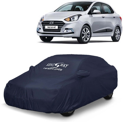 Kingsway Car Cover For Hyundai Xcent (With Mirror Pockets)(Grey, For 2017, 2018, 2019, 2020 Models)