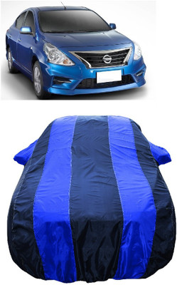 Wegather Car Cover For Nissan Almera 1.5 Sport (With Mirror Pockets)(Blue)