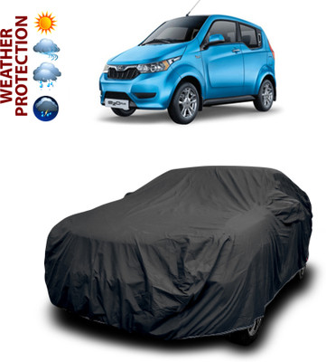 CODOKI Car Cover For Mahindra e2o (With Mirror Pockets)(Black)