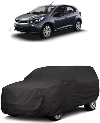 ANTOFY Car Cover For Tata Altroz XT Petrol (With Mirror Pockets)(Grey)