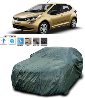 CODOKI Car Cover For Tata Altroz (With Mirror Pockets)(Green)