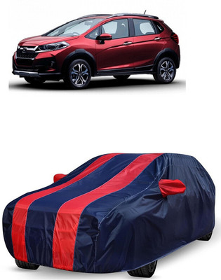 ANTOFY Car Cover For Honda WRV i-DTEC S (With Mirror Pockets)(Red, Blue)