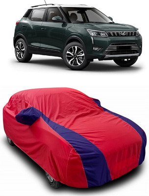 ANTOFY Car Cover For Mahindra XUV300 W8 Option Dual Tone Diesel (With Mirror Pockets)(Red, Blue)