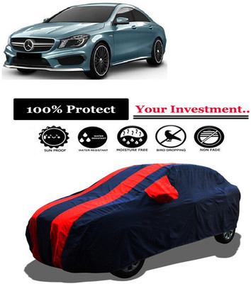 Amexride Car Cover For Mercedes Benz CLA-Class 200 CGI Sport (With Mirror Pockets)(Red)