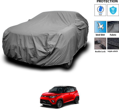CODOKI Car Cover For Mahindra KUV100 (With Mirror Pockets)(Grey)