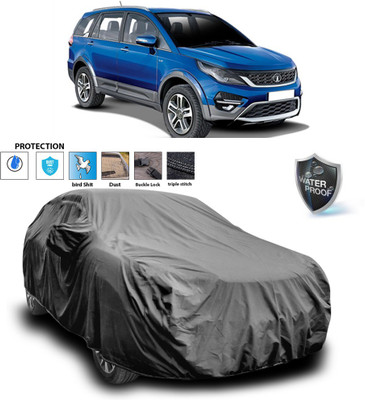 PAGORA Car Cover For Tata Hexa (With Mirror Pockets)(Grey)