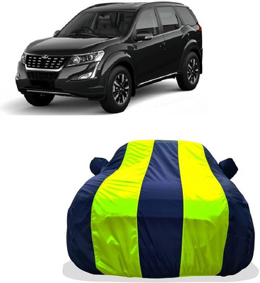 Tricway Car Cover For Mahindra XUV500 W11 Option AWD Diesel (With Mirror Pockets)(Yellow)
