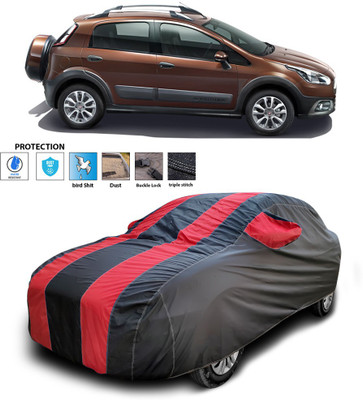 CODOKI Car Cover For Fiat Avventura (With Mirror Pockets)(Red)