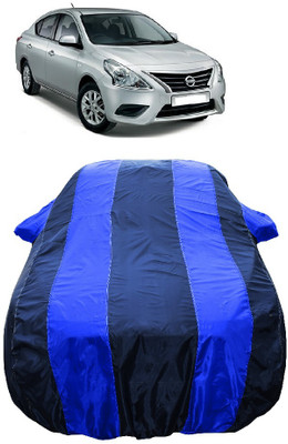 Wegather Car Cover For Nissan Almera 1.5 SXE (With Mirror Pockets)(Blue)