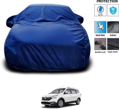 CODOKI Car Cover For Renault Lodgy (With Mirror Pockets)(Blue)