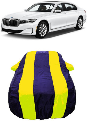 Wegather Car Cover For BMW 7 Series M 760Li xDrive Petrol (With Mirror Pockets)(Yellow)