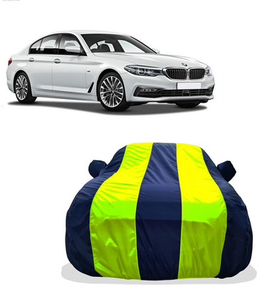 Tricway Car Cover For BMW 5 Series 530d M Sport Diesel (With Mirror Pockets)(Yellow)