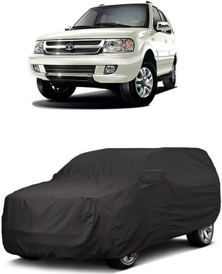 ANTOFY Car Cover For Tata Safari VTT LX (With Mirror Pockets)(Grey)