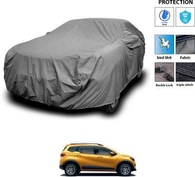 CODOKI Car Cover For Renault Triber (With Mirror Pockets)(Grey)