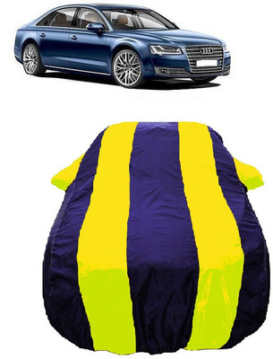 Wegather Car Cover For Audi A8 4E 4.2 TFSI Quattro (With Mirror Pockets)(Yellow)