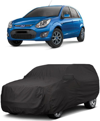 ANTOFY Car Cover For Ford Figo 1.4L (With Mirror Pockets)(Grey)