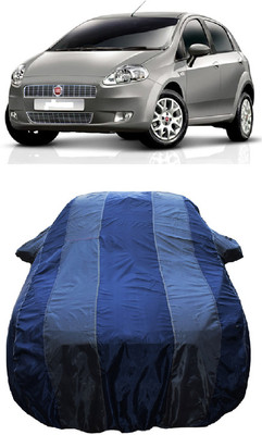 Wegather Car Cover For Fiat Punto Emotion 1.4L (With Mirror Pockets)(Grey)