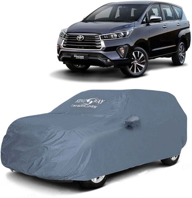 Kingsway Car Cover For Toyota Innova Crysta (With Mirror Pockets)(Grey, For 2021, 2022, 2023, 2024 Models)