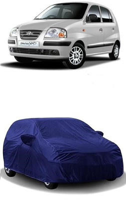 ATBROTHERS Car Cover For Hyundai Santro Xing (Without Mirror Pockets)(Blue)