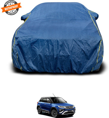 PAGORA Car Cover For Toyota Urban Cruiser (With Mirror Pockets)(Blue)