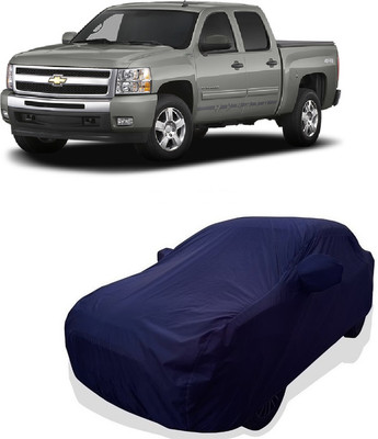 Tricway Car Cover For Chevrolet Silverado 5.7L (With Mirror Pockets)(Blue)