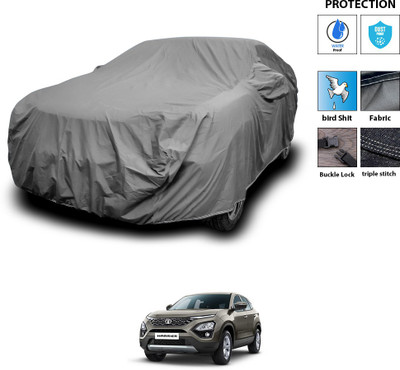 PAGORA Car Cover For Tata Harrier (With Mirror Pockets)(Grey)