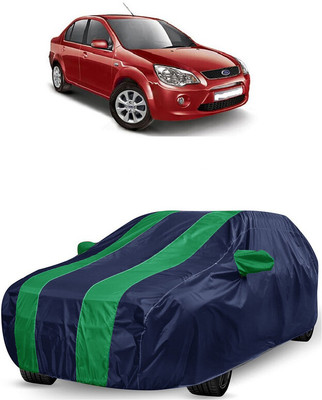 ANTOFY Car Cover For Ford Dura Torque MT 1.4L (With Mirror Pockets)(Green, Blue)