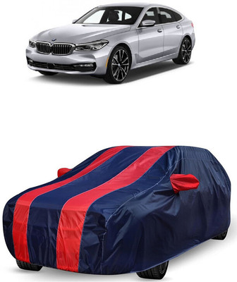 ANTOFY Car Cover For BMW 6 Series 650i Coupe (With Mirror Pockets)(Red, Blue)