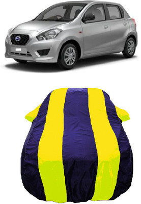 Wegather Car Cover For Datsun Datsun GO T Option CVT Petrol (With Mirror Pockets)(Yellow)