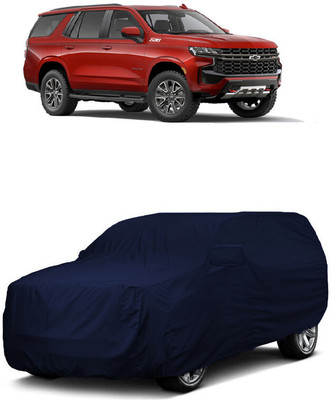 ANTOFY Car Cover For Chevrolet Tahoe Z71 4WD (With Mirror Pockets)(Blue)