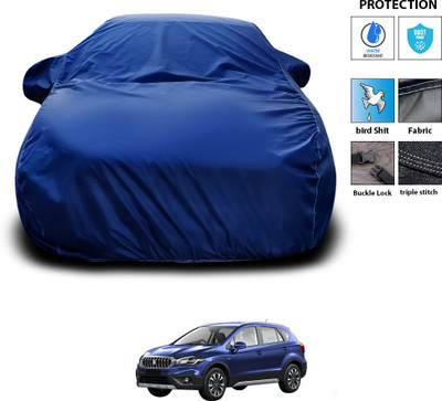 PAGORA Car Cover For Maruti Suzuki S-Cross (With Mirror Pockets)(Blue)