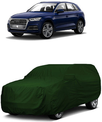 ANTOFY Car Cover For Audi Q5 40 TDI Premium Plus Diesel (With Mirror Pockets)(Green)