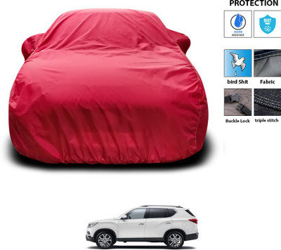 PAGORA Car Cover For Mahindra XUV400 (With Mirror Pockets)(Maroon)
