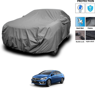 PAGORA Car Cover For Maruti Suzuki Ciaz (With Mirror Pockets)(Grey)
