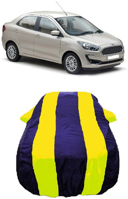 Wegather Car Cover For Ford Figo Aspire 1.2 Ti-VCT Ambiente (With Mirror Pockets)(Yellow)
