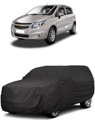 ANTOFY Car Cover For Chevrolet Uva Split (With Mirror Pockets)(Grey)