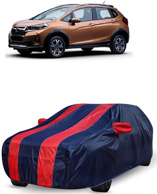 ANTOFY Car Cover For Honda WRV i-DTEC S Diesel (With Mirror Pockets)(Red, Blue)